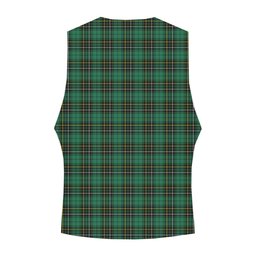 ScotsTee Shop Scottish MacAlpine Ancient Tartan Waistcoat Sleeveless Suit Vest