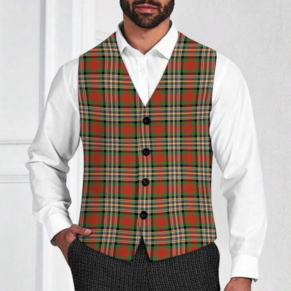 ScotsTee Shop Scottish MakGill Ancient Tartan Waistcoat Sleeveless Suit Vest