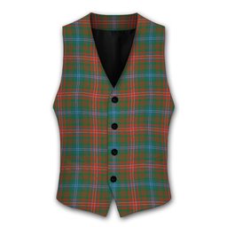 ScotsTee Shop Scottish Wilson Janet Ancient Clan Tartan Waistcoat Sleeveless Suit Vest