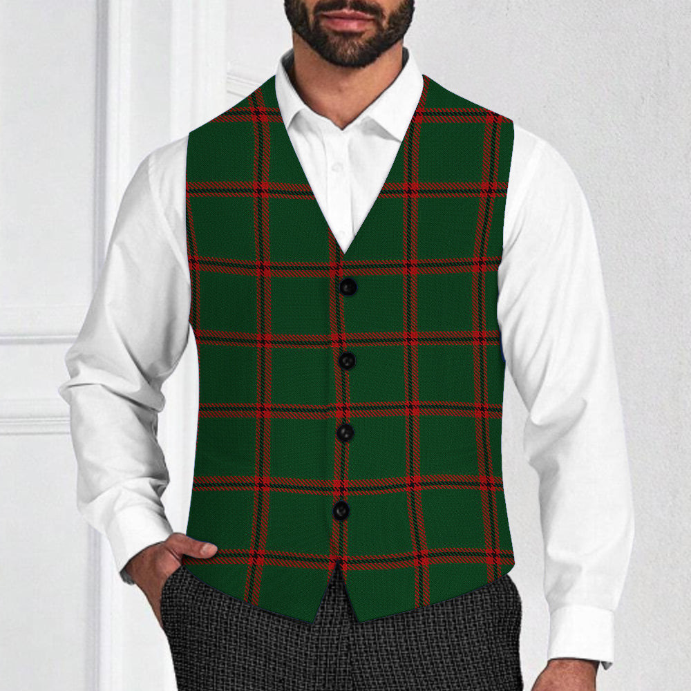 ScotsTee Shop Scottish MacNab Ancient 1 Tartan Waistcoat Sleeveless Suit Vest