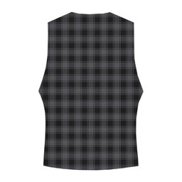 ScotsTee Shop Scottish Stewart Mourning Originaux Modern Clan Tartan Waistcoat Sleeveless Suit Vest