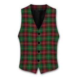 ScotsTee Shop Scottish Sawyer Tartan Waistcoat Sleeveless Suit Vest