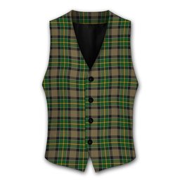 ScotsTee Shop Scottish Hamilton of Brandon Tartan Waistcoat Sleeveless Suit Vest