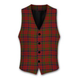 ScotsTee Shop Scottish Lumsden Boghead Tartan Waistcoat Sleeveless Suit Vest