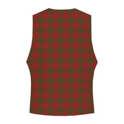 ScotsTee Shop Scottish Kyle Green Tartan Waistcoat Sleeveless Suit Vest