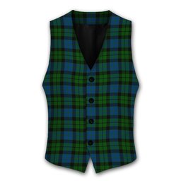 ScotsTee Shop Scottish McCoy Tartan Waistcoat Sleeveless Suit Vest