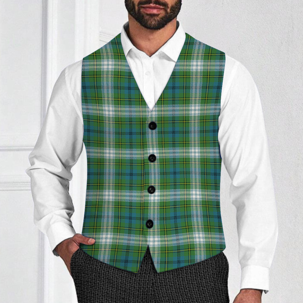 ScotsTee Shop Scottish Johnston Dress Ancient Tartan Waistcoat Sleeveless Suit Vest