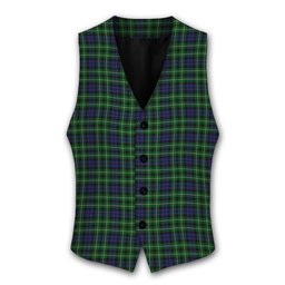 ScotsTee Shop Scottish Graham of Montrose Tartan Waistcoat Sleeveless Suit Vest