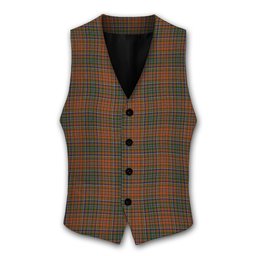 ScotsTee Shop Scottish MacDougall 1850 1 Tartan Waistcoat Sleeveless Suit Vest