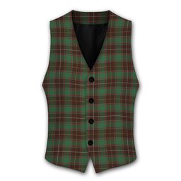 ScotsTee Shop Scottish McPhee Hunting Modern Tartan Waistcoat Sleeveless Suit Vest