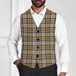 ScotsTee Shop Scottish MacKellar Dress Reproduction colours Tartan Waistcoat Sleeveless Suit Vest