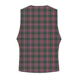 ScotsTee Shop Scottish MacFarlane Hunting Modern Tartan Waistcoat Sleeveless Suit Vest