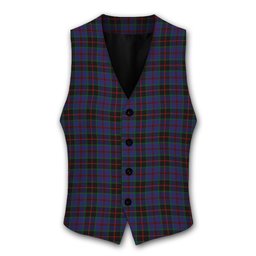 ScotsTee Shop Scottish Sandberg Tartan Waistcoat Sleeveless Suit Vest