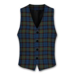 ScotsTee Shop Scottish Riddoch Tartan Waistcoat Sleeveless Suit Vest