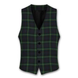 ScotsTee Shop Scottish Gordon Old Tartan Waistcoat Sleeveless Suit Vest