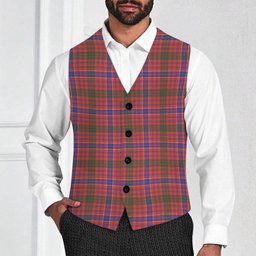 ScotsTee Shop Scottish McRae Ancient Tartan Waistcoat Sleeveless Suit Vest