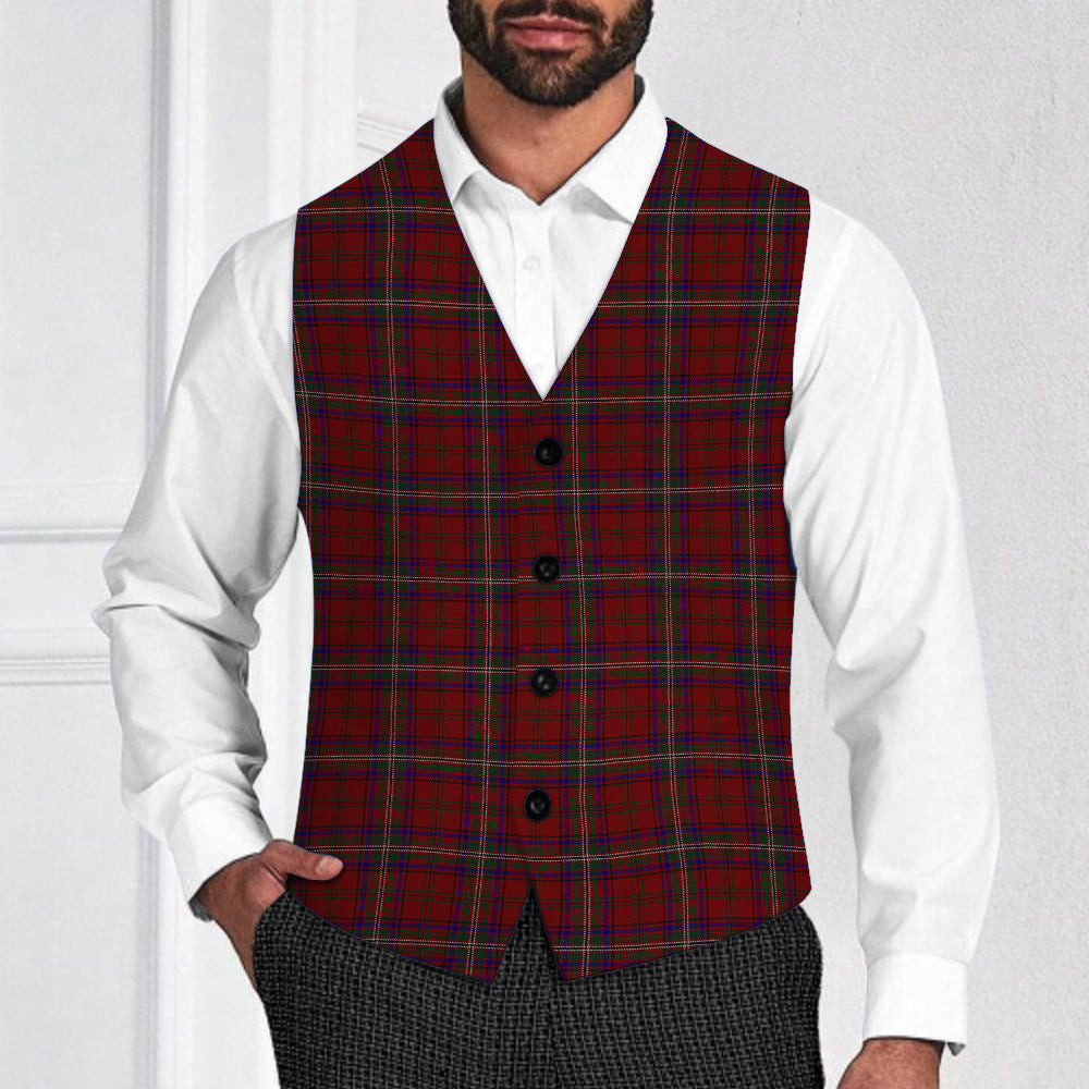ScotsTee Shop Scottish MacClure Tartan Waistcoat Sleeveless Suit Vest