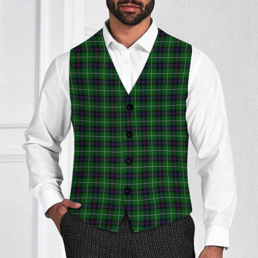 ScotsTee Shop Scottish MacDonald of The Isles Tartan Waistcoat Sleeveless Suit Vest
