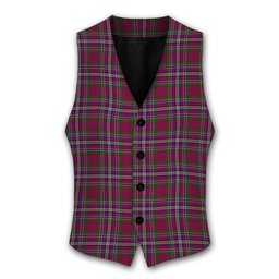 ScotsTee Shop Scottish Lendrum Lyon version Tartan Waistcoat Sleeveless Suit Vest