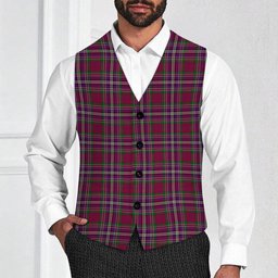 ScotsTee Shop Scottish Lendrum Lyon version Tartan Waistcoat Sleeveless Suit Vest