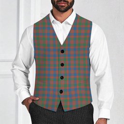 ScotsTee Shop Scottish McIntyre Ancient Tartan Waistcoat Sleeveless Suit Vest