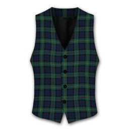 ScotsTee Shop Scottish MacEwen Modern Tartan Waistcoat Sleeveless Suit Vest
