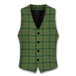 ScotsTee Shop Scottish Strachan Hunting Tartan Waistcoat Sleeveless Suit Vest