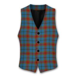 ScotsTee Shop Scottish Traill Tartan Waistcoat Sleeveless Suit Vest