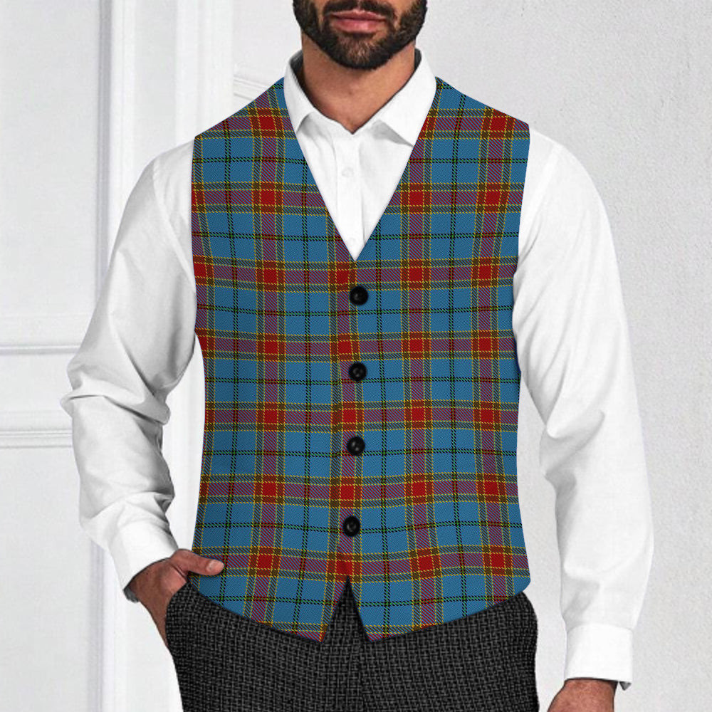 ScotsTee Shop Scottish Traill Tartan Waistcoat Sleeveless Suit Vest