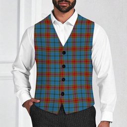 ScotsTee Shop Scottish Traill Tartan Waistcoat Sleeveless Suit Vest