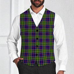 ScotsTee Shop Scottish Whitefoord Tartan Waistcoat Sleeveless Suit Vest