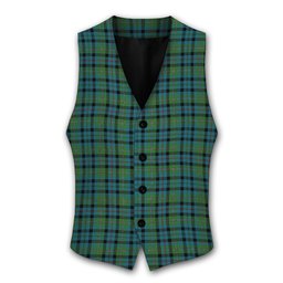 ScotsTee Shop Scottish Stephenson Hunting Ancient Tartan Waistcoat Sleeveless Suit Vest