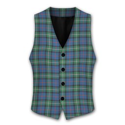 ScotsTee Shop Scottish MacPhail Hunting Ancient SC Tartan Waistcoat Sleeveless Suit Vest