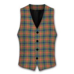 ScotsTee Shop Scottish Wilson Ancient Tartan Waistcoat Sleeveless Suit Vest