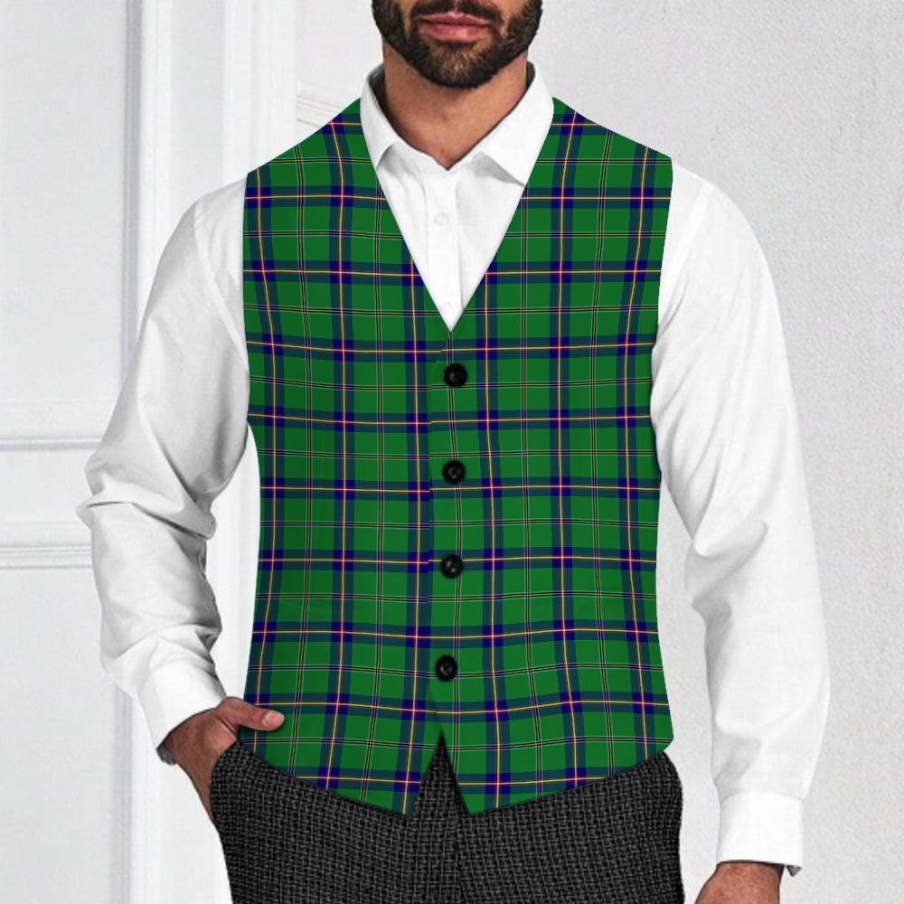 ScotsTee Shop Scottish Washington State Tartan Waistcoat Sleeveless Suit Vest