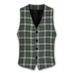 ScotsTee Shop Scottish MacLaren Dress Tartan Waistcoat Sleeveless Suit Vest