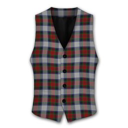 ScotsTee Shop Scottish MacDuff Dress 5 Tartan Waistcoat Sleeveless Suit Vest
