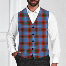 ScotsTee Shop Scottish Spalding Tartan Waistcoat Sleeveless Suit Vest