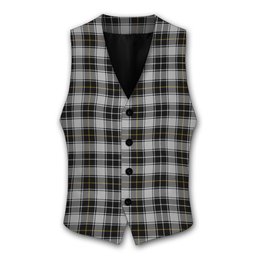 ScotsTee Shop Scottish MacFie of Colonsay Dress Tartan Waistcoat Sleeveless Suit Vest