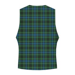 ScotsTee Shop Scottish O'Donohue Tartan Waistcoat Sleeveless Suit Vest