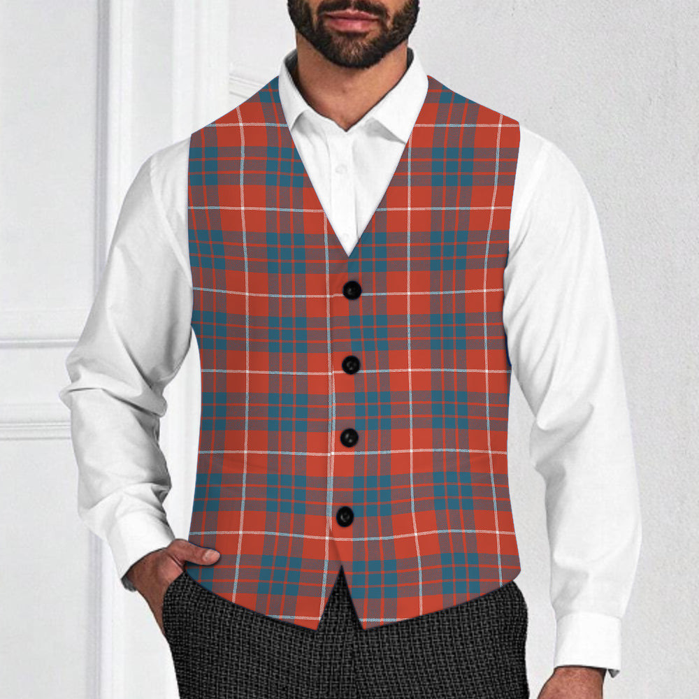ScotsTee Shop Scottish Hamilton Ancient Tartan Waistcoat Sleeveless Suit Vest