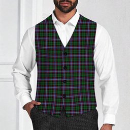 ScotsTee Shop Scottish Russell 1 Tartan Waistcoat Sleeveless Suit Vest