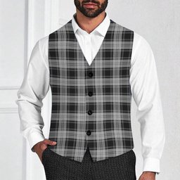 ScotsTee Shop Scottish Glendinning Tartan Waistcoat Sleeveless Suit Vest