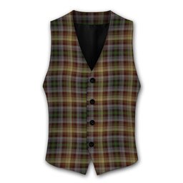 ScotsTee Shop Scottish MacKay of Strathnaver Tartan Waistcoat Sleeveless Suit Vest