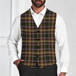 ScotsTee Shop Scottish MacKay of Strathnaver Tartan Waistcoat Sleeveless Suit Vest
