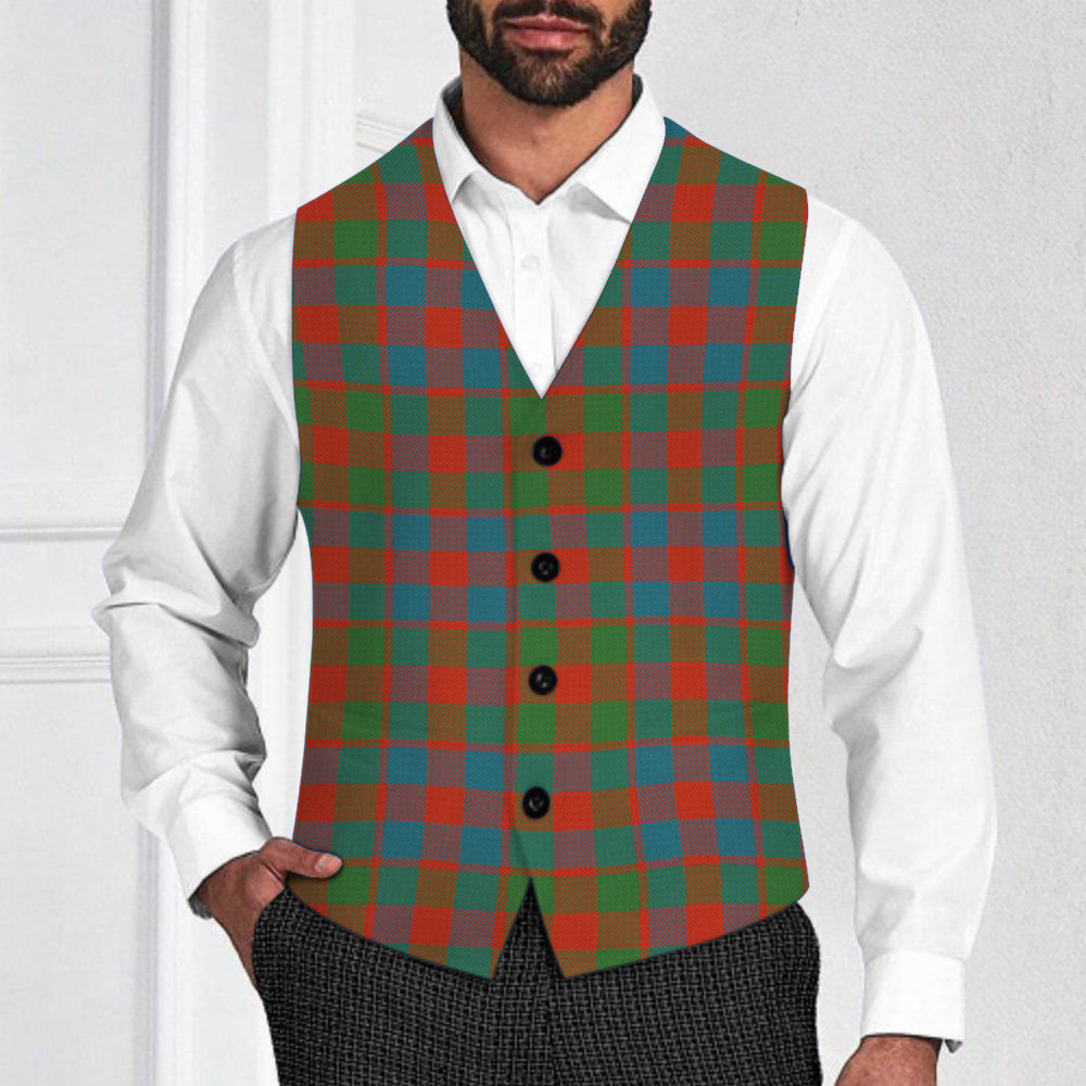 ScotsTee Shop Scottish MacGowan Ancient Tartan Waistcoat Sleeveless Suit Vest
