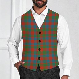 ScotsTee Shop Scottish MacGowan Ancient Tartan Waistcoat Sleeveless Suit Vest
