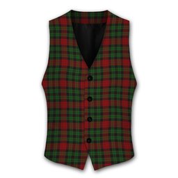 ScotsTee Shop Scottish Murdoch Dalgliesh Tartan Waistcoat Sleeveless Suit Vest