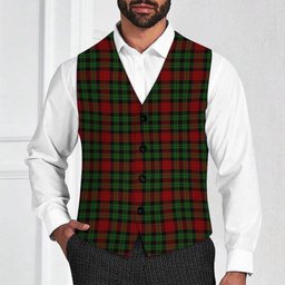 ScotsTee Shop Scottish Murdoch Dalgliesh Tartan Waistcoat Sleeveless Suit Vest