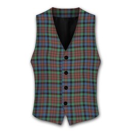 ScotsTee Shop Scottish MacDuff Hunting Ancient SC Tartan Waistcoat Sleeveless Suit Vest